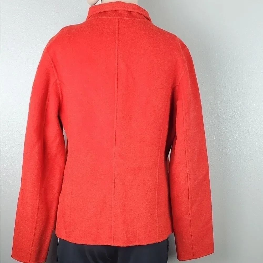 Talbots Red Wool Blazer - Picture 2 of 4